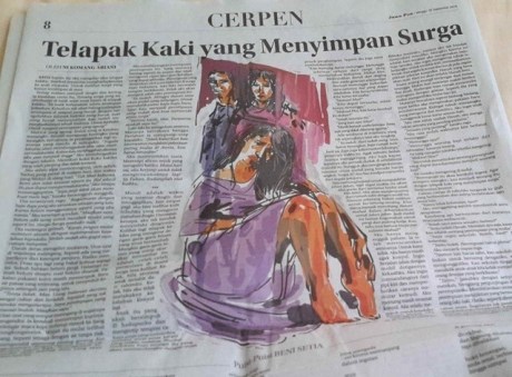 ilustrasi-cerpen-telapak-kaki-yang-menyimpan-surga
