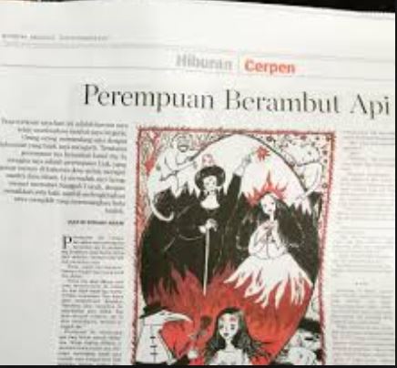 Cerpen Perempuan Berambut Api